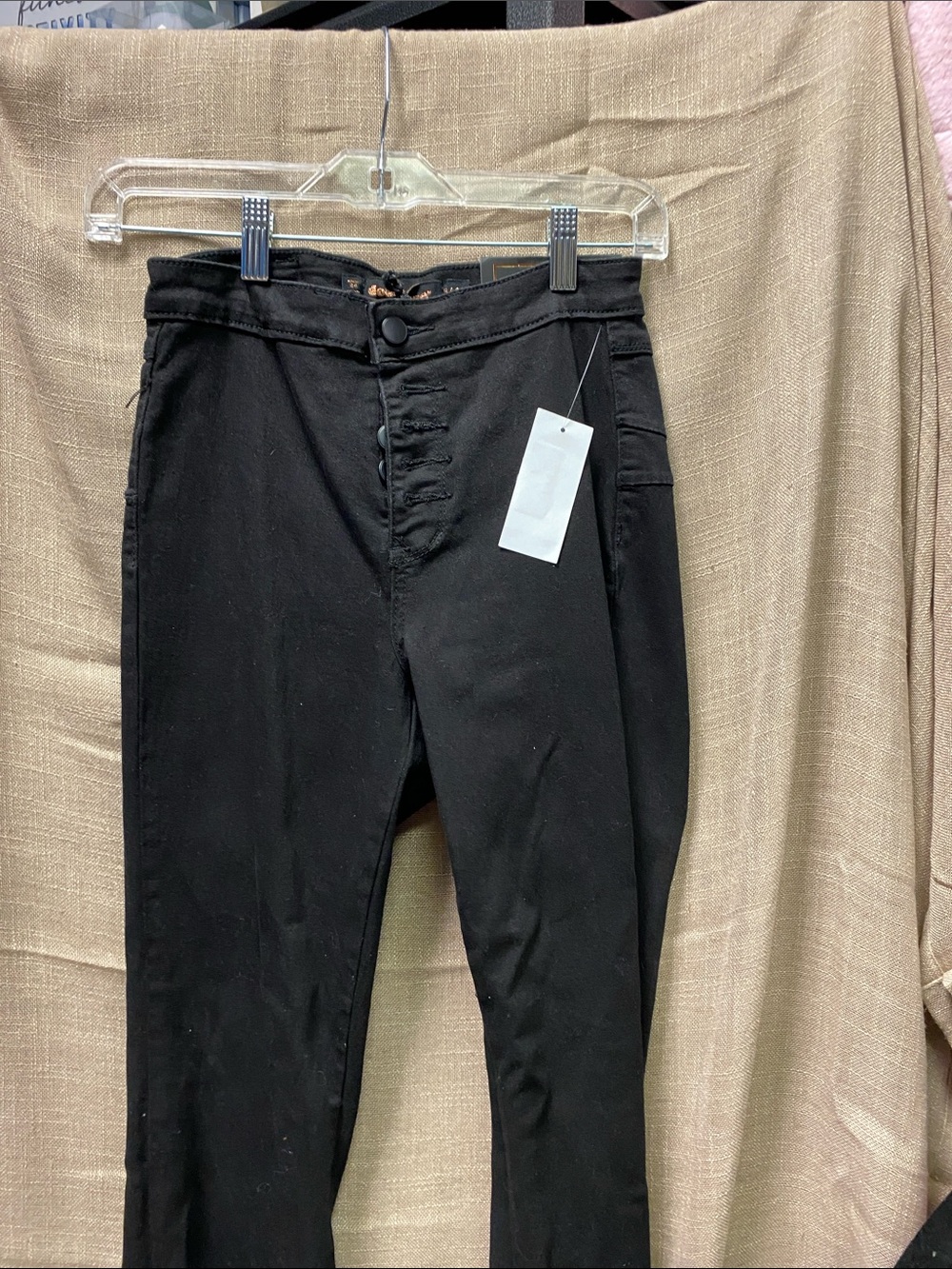 Dollhouse Black High-Waist Skinny Jeans
